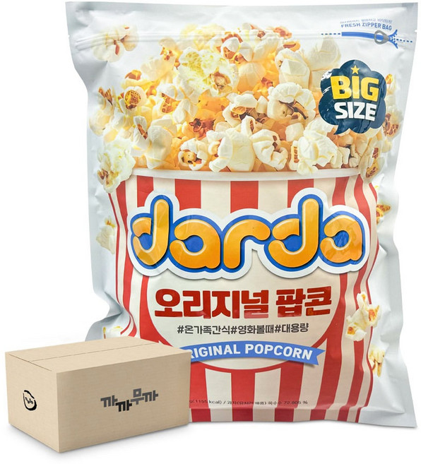 다르다 오리지널 팝콘 220g, 4개