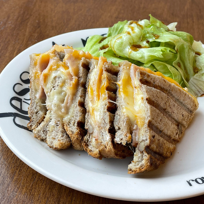 크리스피 파니니 / 햄치즈 머쉬룸치즈 시금치페스토, 1개