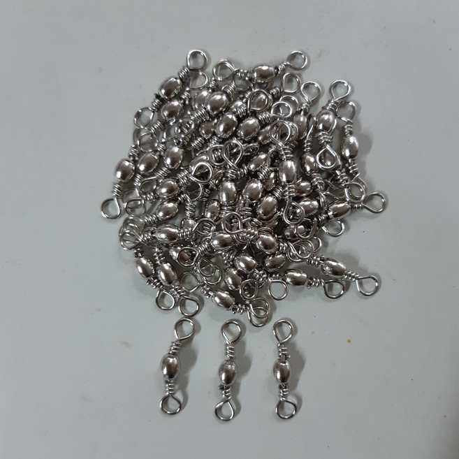 국내산낚시 B/S쉬벨 맨도래 8자도래 벌크(50개입), 1개, 50개입