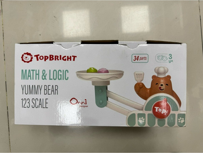 TopBright 熊熊學習天平, 1個