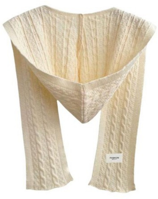 봄 여름 여성 니트 후드 케이프 머플러 숄 GB-1007065