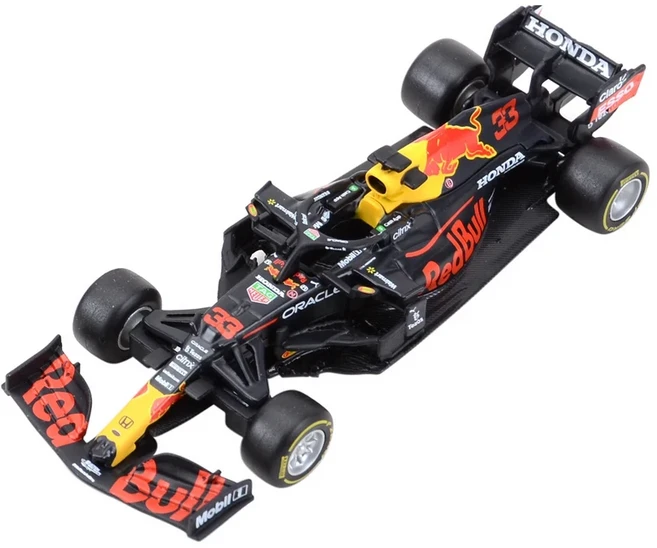 부바고 1:43 F1 레드불 레이싱 RB18 # 33 합금 럭셔리 차량 다이캐스트 자동차 포뮬러 모델 장난감 선물, 07 standard RB16B -33