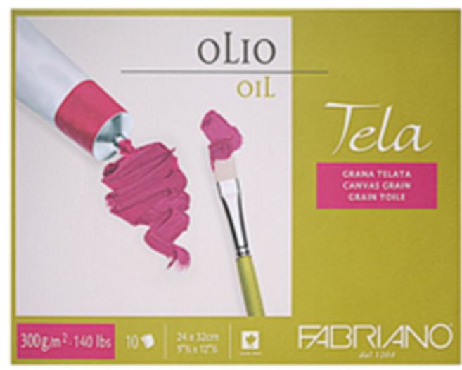 파브리아노 테라(Tela)유화스케치북 300g 24X32cm, 1개