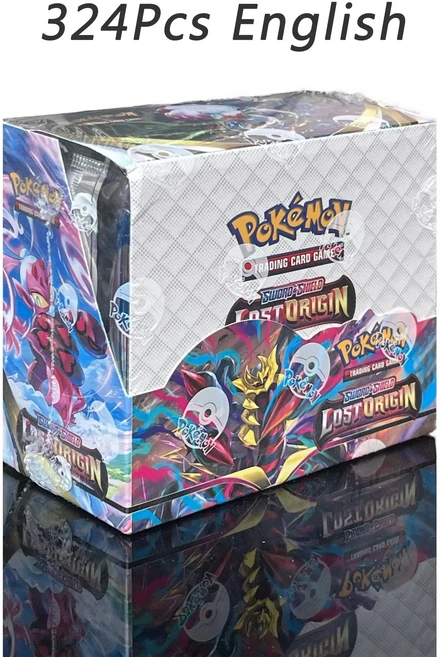 324/360개 영어판 TCG: 스칼렛 & 바이올렛 151 클래식 확장 부스터 박스 트레이딩 카드 36팩 선물, 21 Lost Origin