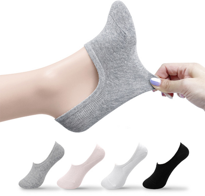 더나은 국내제작 3중 논슬립 남자 여자 페이크삭스 덧신 양말 10켤레