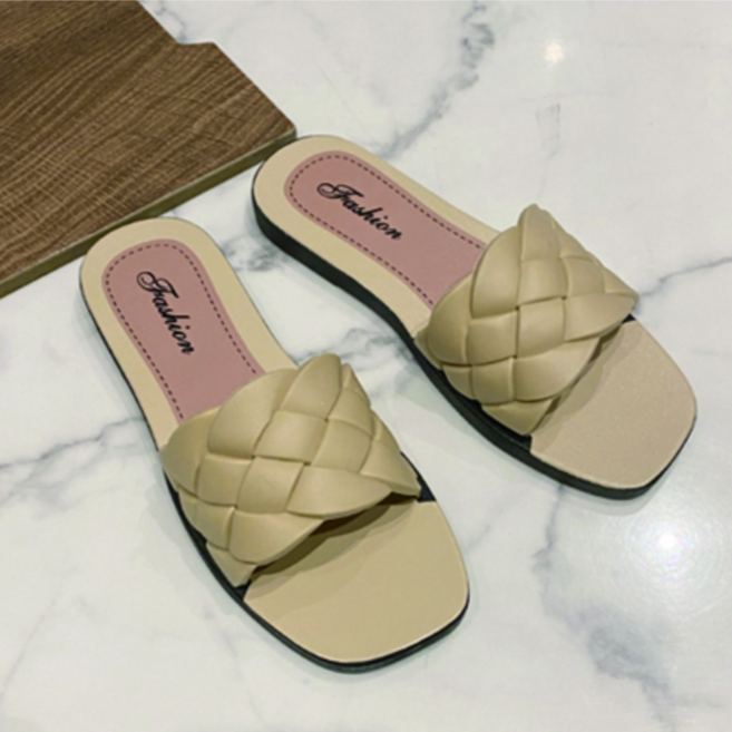 꽈베기 슬리퍼 소프트 밴딩 사무실 선생님 샌들