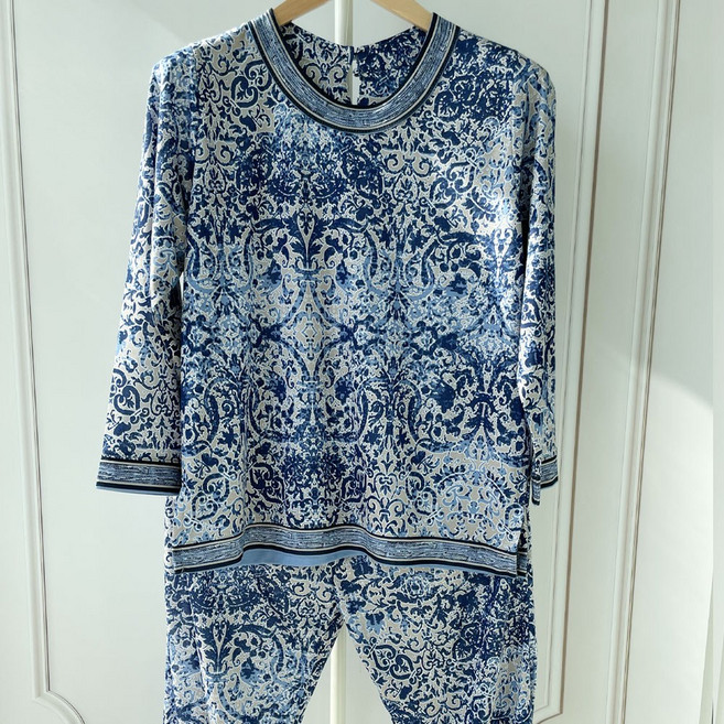 국산 홈웨어 할머니 엄마 실내복 봄 초여름 가을 간절기요양원옷 엄마잠옷 할머니 잠옷 할매 실내복