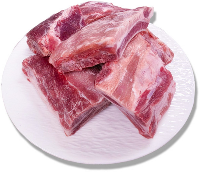 돼지 등갈비 쪽갈비 로인립, 5개, 1kg