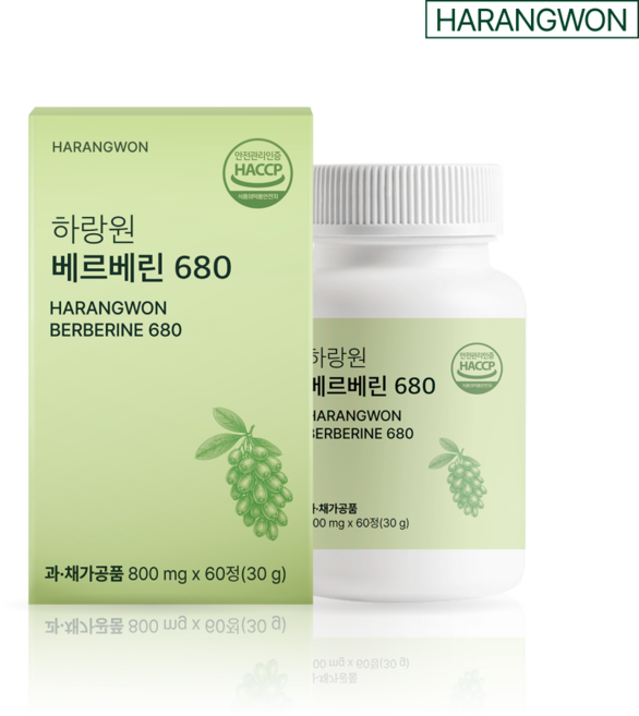 하랑원 베르베린 680, 1개, 60정