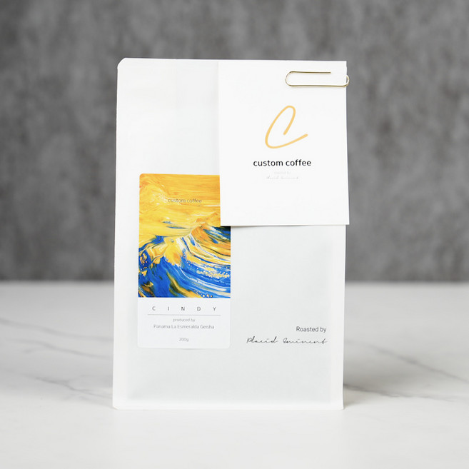 파나마 에스메랄다 게이샤 워시드 스페셜티 커피 원두 씬디, 1개, 100g, 핸드드립