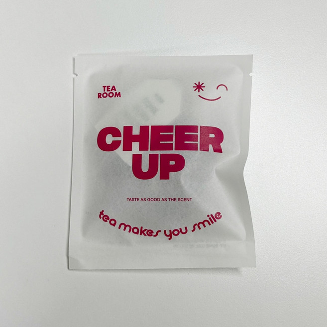 치얼업티 허니부쉬 건망고 건스트로베리 오디 블렌딩티 디카페인, 13.2g, 1개, 10개입