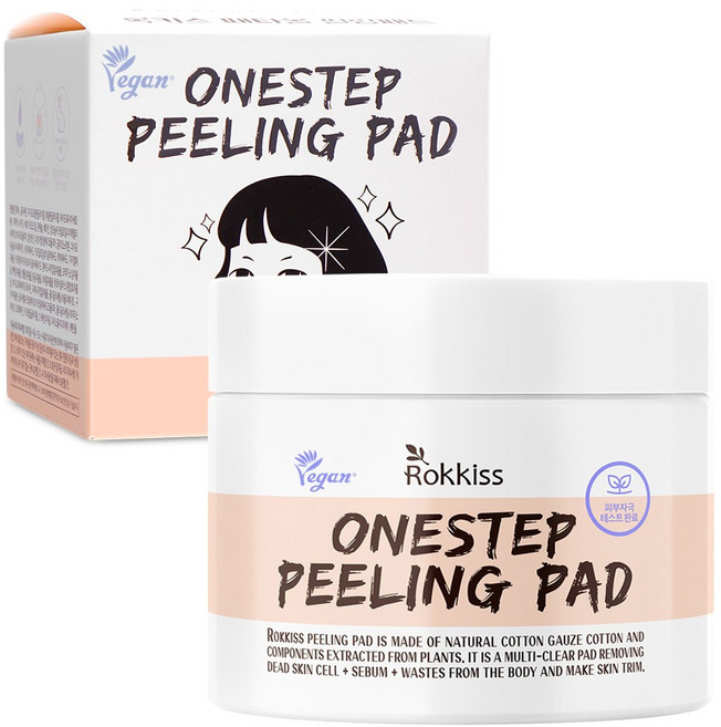 록키스 약산성 때타올 필링패드 70매, 70매입, 1개