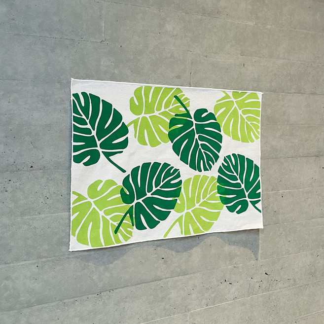 칼라리코 스텐실 스텐실도안 스텐실필름 스텐실재료 그림도안 색칠도안 1000 시리즈, 1006_몬스테라 스텐실