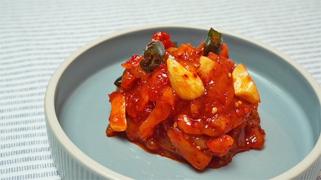 요리선생님이 매일 직접 만드는 정성가득한 수제반찬 오징어젓 130g, 1개