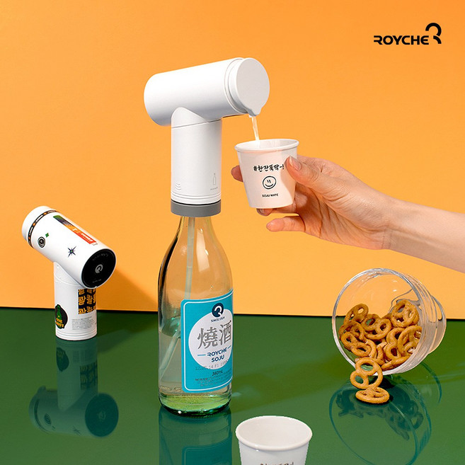 로이체 소주메이트 해머에디션 자동 소주 디스펜서 혼술기계 파티인싸템 RASD-220