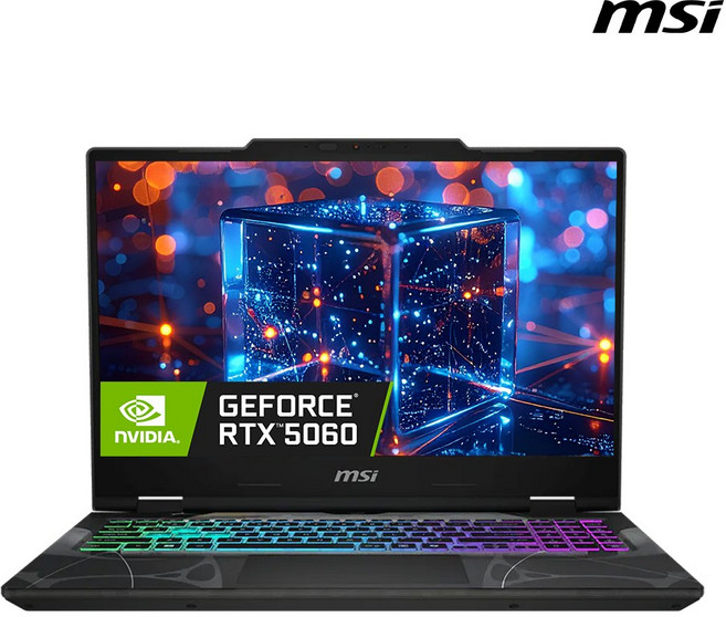 MSI 사이보그 A15 AI 윈도우11 홈 15인치 AMD 라이젠7 260 RTX 5060, Cyborg A15 AI, WIN11 Home, 16GB, 512GB, 블랙