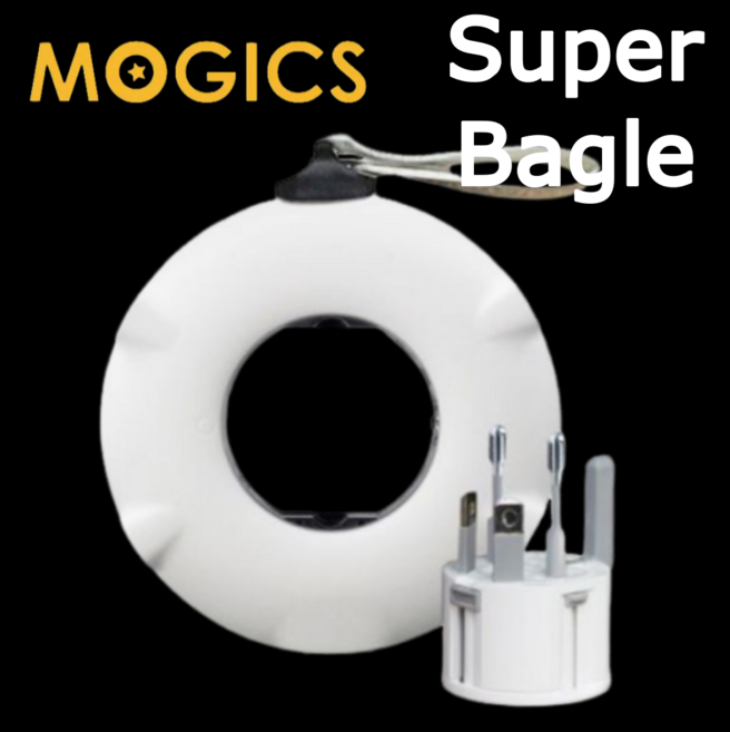 아마존보다 저렴한 모직스 멀티탭 여행용 멀티어댑터 미국 일본 호주 캐나다 영국 대만 호주 해외 여행 출장, 수퍼베이글 화이트, 1개