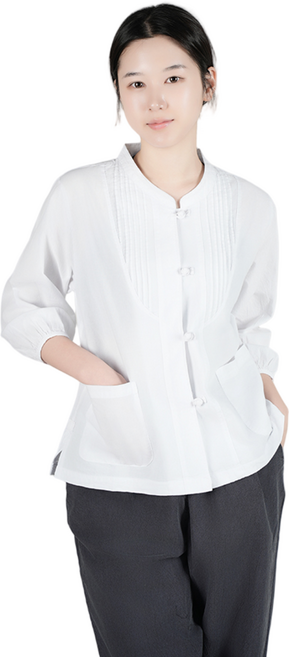 편한생활한복 여자 개량한복 30수 오픈 상의