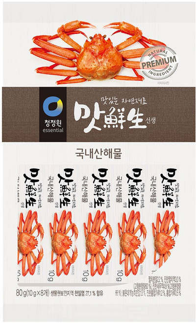 맛선생 해물 스틱, 80g, 1개