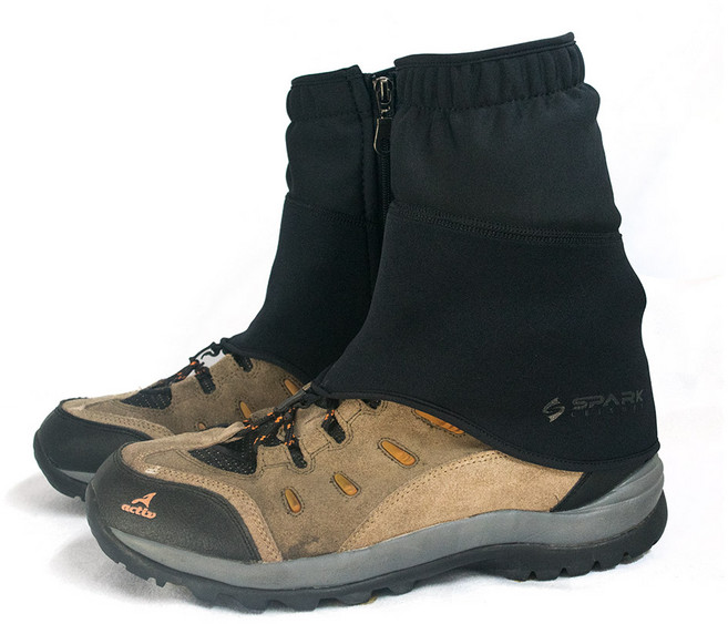 스파크레져 봄 가을용 스패츠, 발목형 스패츠, 블랙