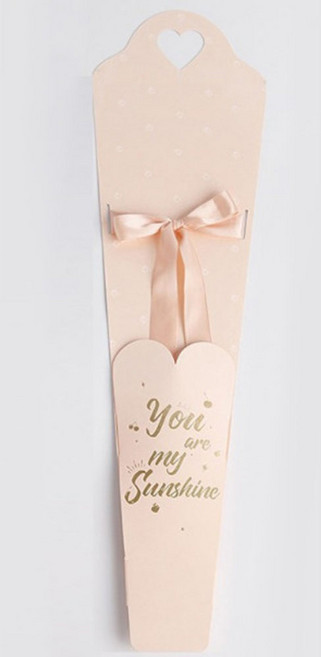 어썸 꽃 한송이 포장 패키지, 연살구(10p)