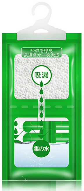 掛勾式除溼袋 衣櫃除濕 防霉除臭 小空間適用, 100g, 8個