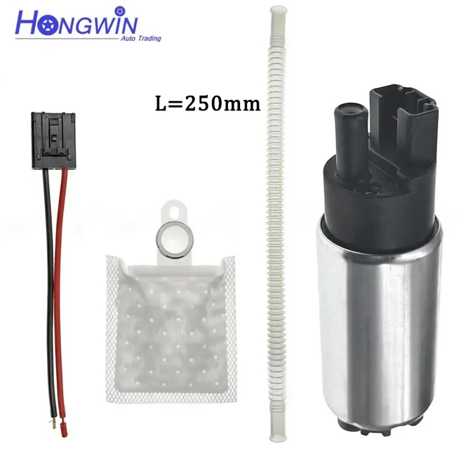 연료 펌프 필터 조립 및 설치 키트 할리 데이비슨 팻 보이 헤리티지 소프테일 2001-2007 61342-00A, 02 1 SET L 250mm