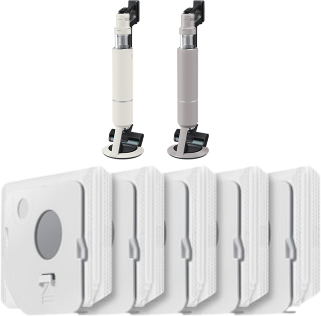 삼성 무선 청소기 비스포크 제트 AI Lite 280W 청정스테이션 정품 먼지봉투 DUST BAG VS28D950 VS28D952, 1개, 제트 UV먼지봉투