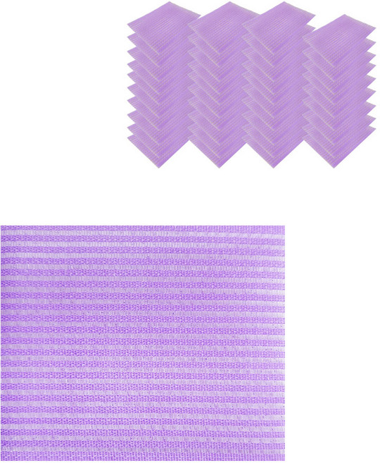 살림모아 앞머리고정 찍찍이패드, 랜덤발송, 40개