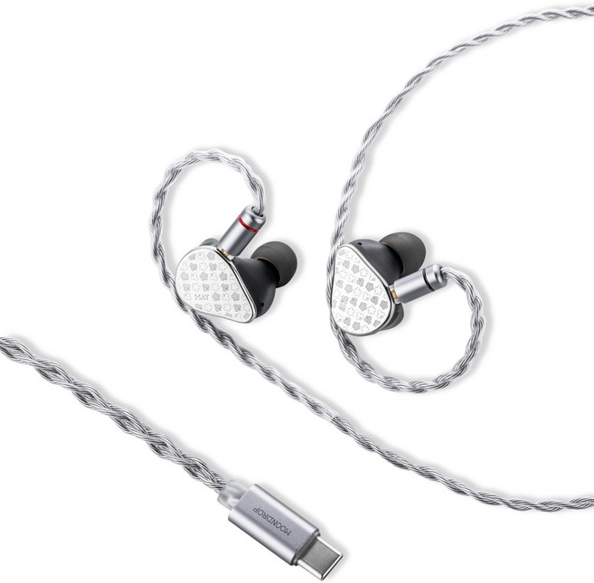 MoonDrop MAY HIFI USB Type-C DSP 3.5 0.78 mm2pin APP 수월비 매화 이어폰 이어폰 캐널형