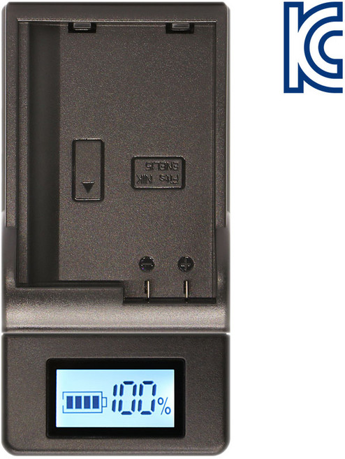 제이티원 니콘 EN-EL15 호환충전기 LCD DSLR D800 D850 D750 D810 D610 D7200 D7000 D7100 D600 D800E, 1개