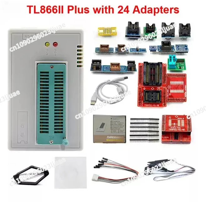 TL866II PLUS 범용 프로그래머 노트북 자동차 메인 보드 플래시 BIOS 연소 멀티 사양에 적합, 02 24 kits