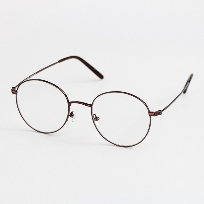 [국산] 안 쓴듯한 가벼운 9g 초경량 동그란 데일리 메탈 안경