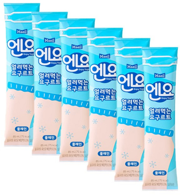 매일유업 얼려먹는 요구르트 엔요 85ml, 12개