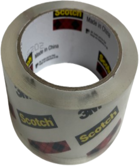 몽글몽글마켓 3M 스카치 포장용 투명 박스 테이프 48mmX50M 낱개 투명테이프리필, 1개