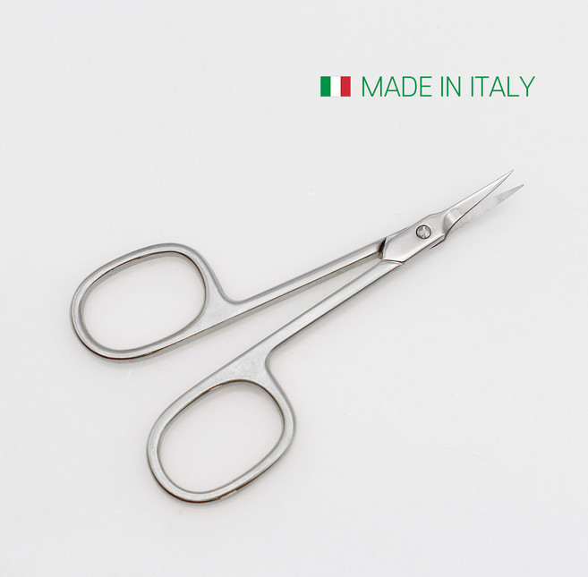 벨로티 이태리산 고급 큐티클 가위 손톱 가위 전문가용, 1개, CPS-89 실버