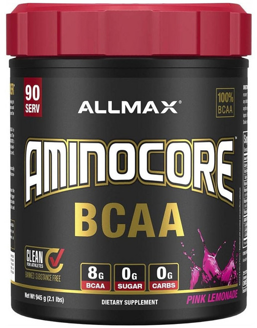 ALLMAX 支鏈胺基酸補充劑粉 粉紅檸檬款, 1罐, 945g