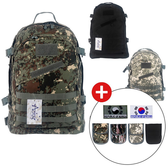 국산 군인가방 45L 밀리터리 백팩 900D 로카 전술 육군 출타 군대 대형 택티컬 등산 여행 해병대 미군