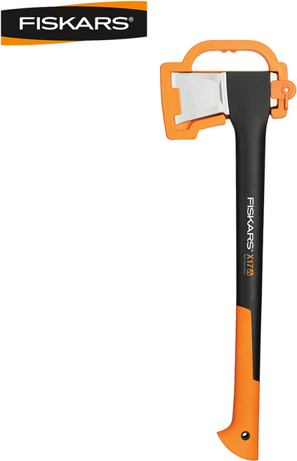 피스카스 X17 캠핑용 아웃도어 벌목용 장작 휴대용 손도끼 보관집포함 FISKARS 툴보이, 1개