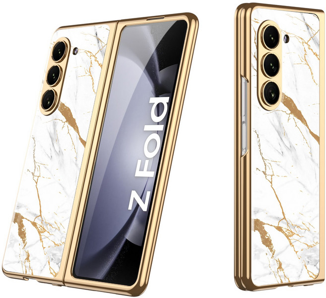갤럭시 z폴드7 케이스 강화유리 대리석 명품 케이스 지폴드7 제트폴드7