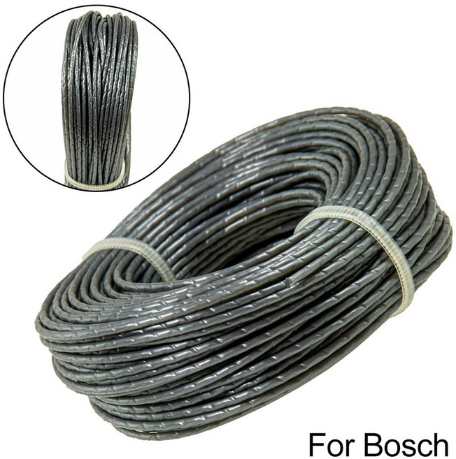 예초기줄날 보쉬 아트 나일론 트리머 라인 브러시 커터 코드 와이어 교체 스풀 24m 1.65mm 피드 27 30 36 Li 스트리머 스풀, 1개