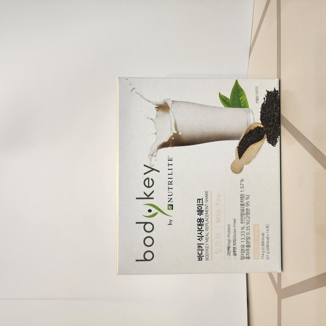 암웨이 바디키 식사대용 쉐이크 밀크티 (14포), 51g, 1개