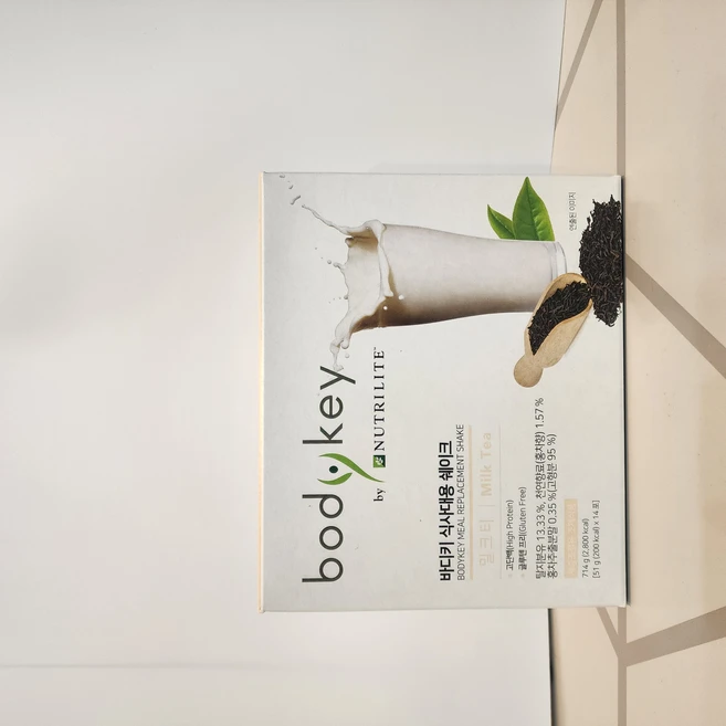 암웨이 바디키 식사대용 쉐이크 밀크티 (14포), 51g, 1개 - 쿠팡