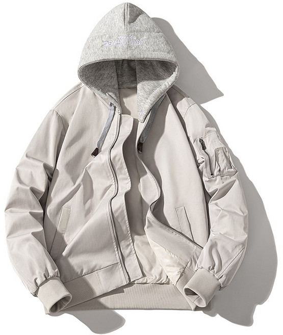 연예인항공점퍼 미군 항공 간절기 잠바 봄가을얇은 스카잔