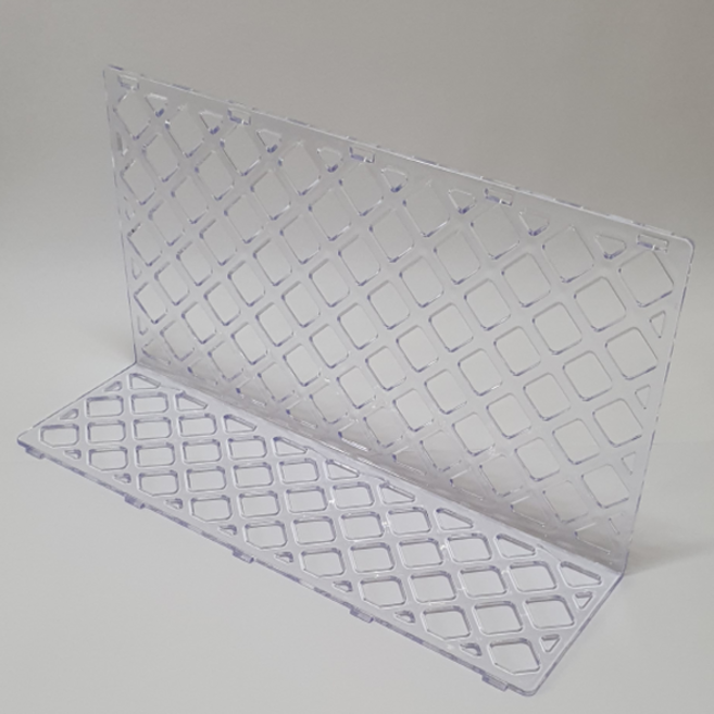 다용도칸막이 마트 정육 채소 청과 매대 선반 편의점 진열/생활용품 국내생산, 투명, 1개