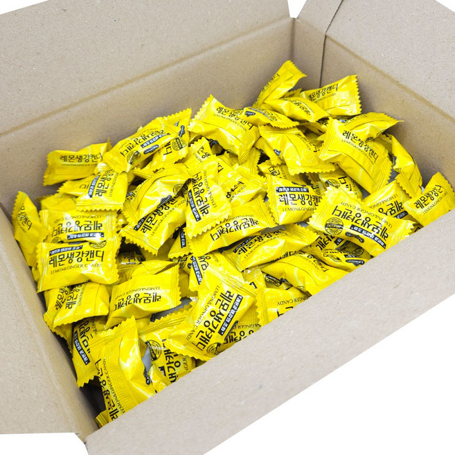레몬생강캔디 180개, 4g