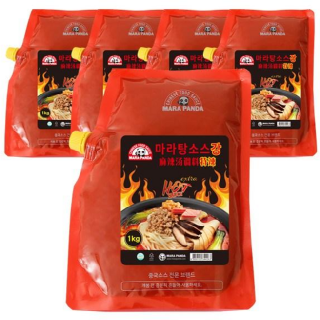 마라탕소스-강/업소용, 1kg, 5개