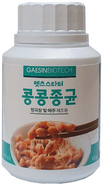 렛츠스타터 청국장 발효용 콩콩종균, 1개, 100g
