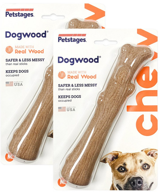 펫스테이지 도그우드 스틱 장난감, 2개