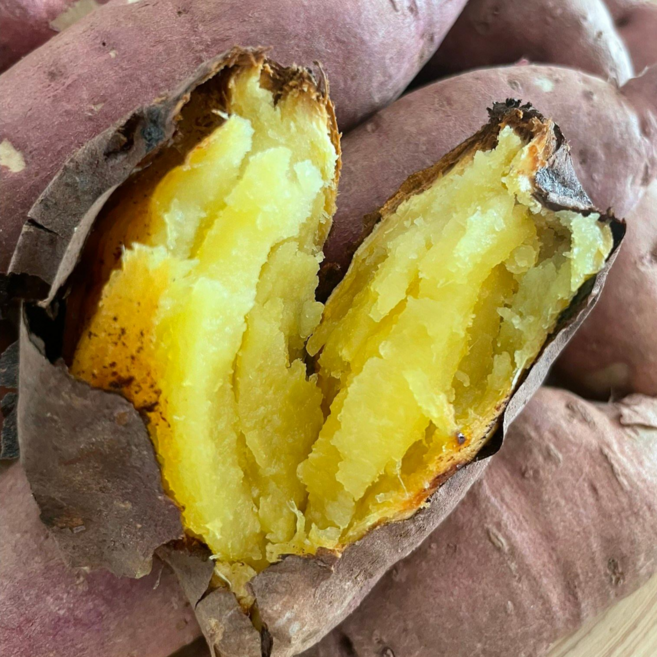 (제철픽마켓)해남꿀고구마 베니하루카 세척고구마 로얄사이즈 해남고구마 당도보장 산지직송, 1박스, 중상 3kg